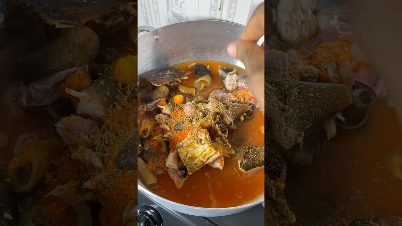 How to make Atama soup , calabar style
