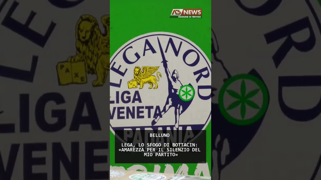 LEGA, LO SFOGO DI BOTTACIN: &laquo;AMAREZZA PER IL SILENZIO DEL MIO PARTITO&raquo; | 08/11/2025