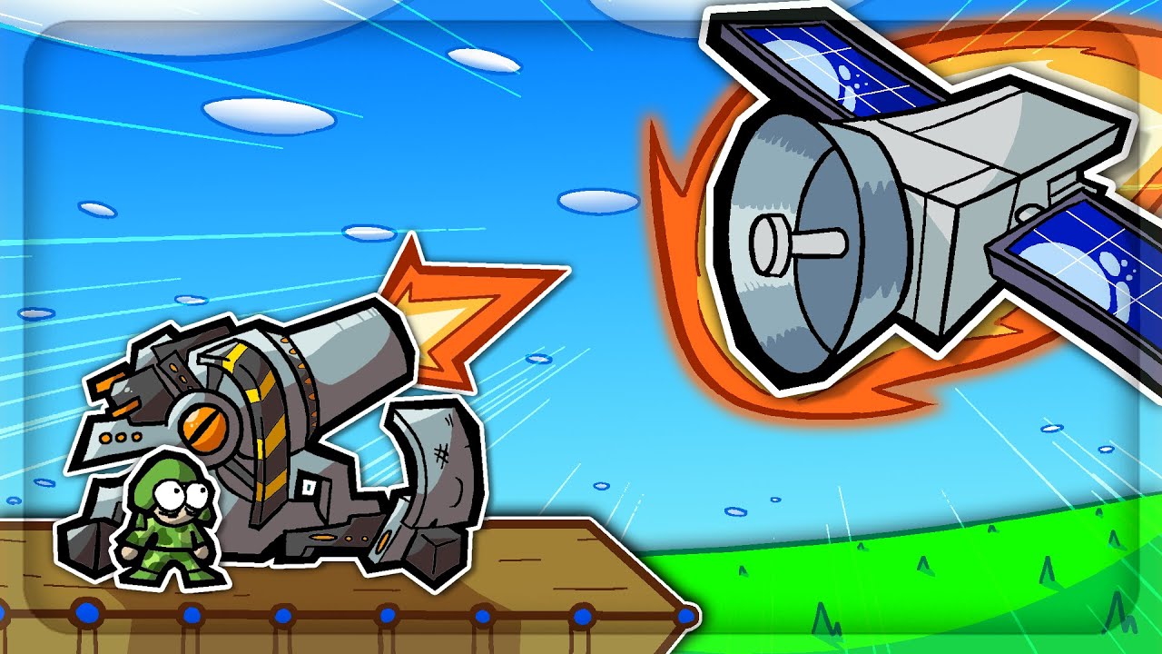 Using FALLING SATELLITES to Destroy My Friends in Forts