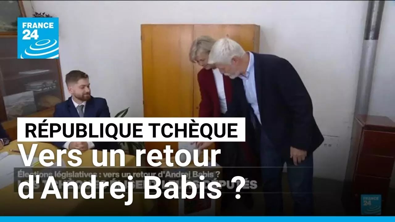 L&eacute;gislatives en R&eacute;publique tch&egrave;que : vers un retour d'Andrej Babis ? &bull; FRANCE 24