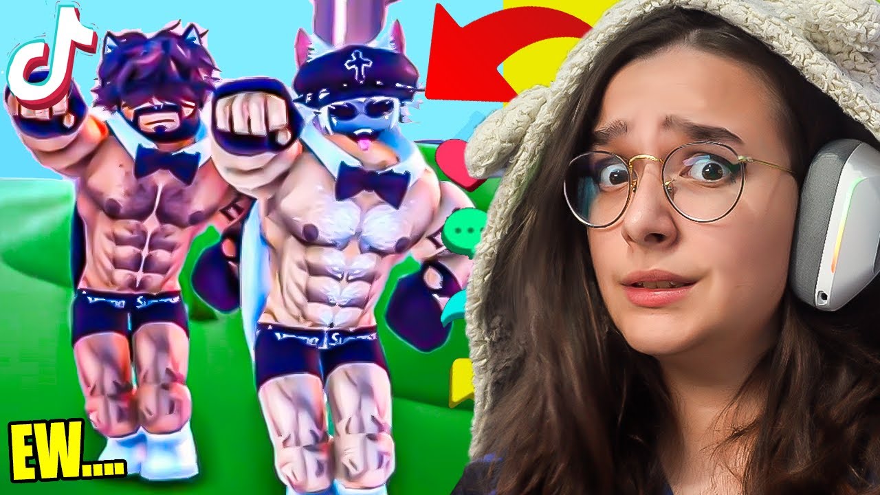 REAGISCO ALLO SCHIFO DI TIKTOK ROBLOX ITALIA!