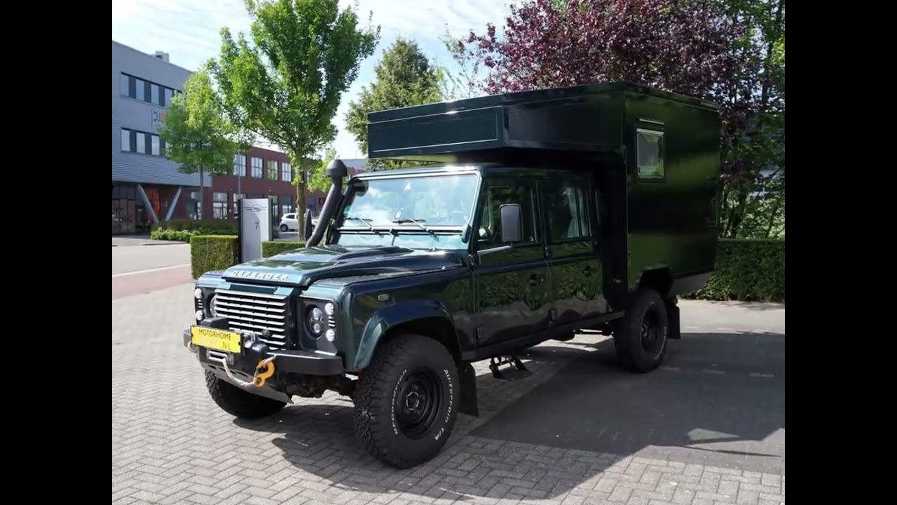 Landrover Defender 130 Twiga Travel Car opbouw