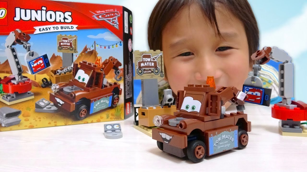 初挑戦のLEGOジュニアでカーズのメーター作ってみた