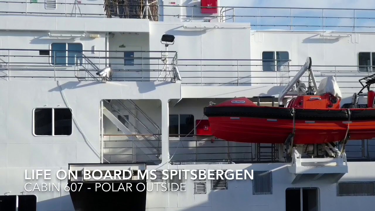 MS Spitsbergen - a look at Polar Outside cabin 607