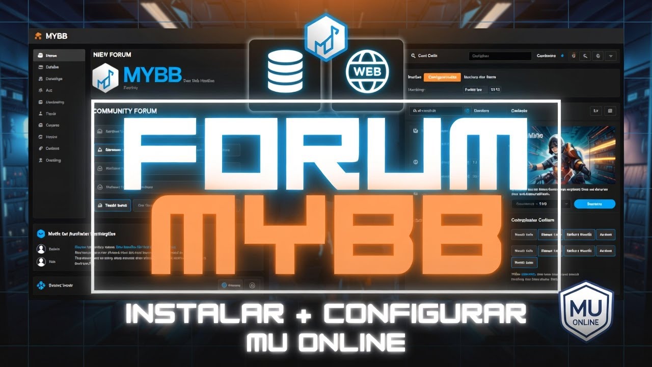 INSTALANDO E CONFIGURANDO FORUM MYBB PARA MU ONLINE!