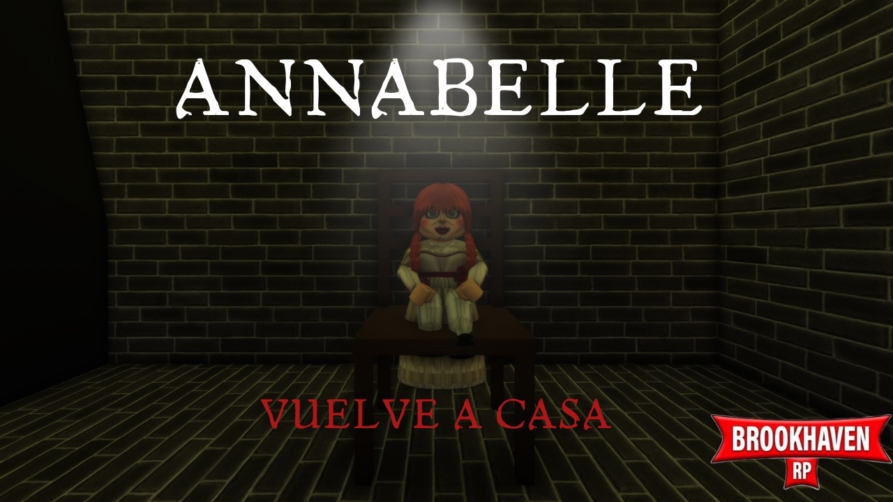 ANNABELLE- HISTORIA DE TERROR  EN  BROOKHAVEN/ Roblox rp 🏡