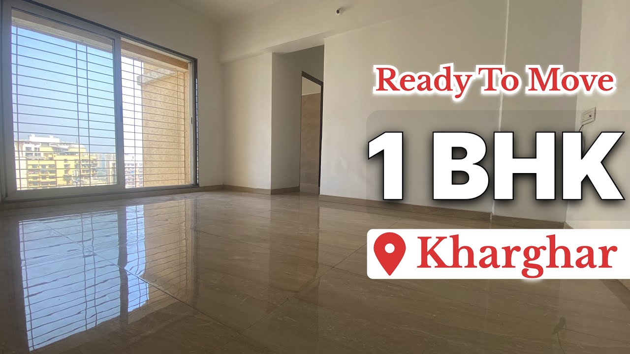 1 BHK - Big Balcony with Spacious rooms [ Kharghar, Navi Mumbai ]