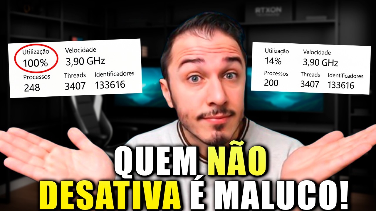COMO DEIXAR O PC MAIS RAPIDO | COMO OTIMIZAR O PC EM 5 MINUTOS