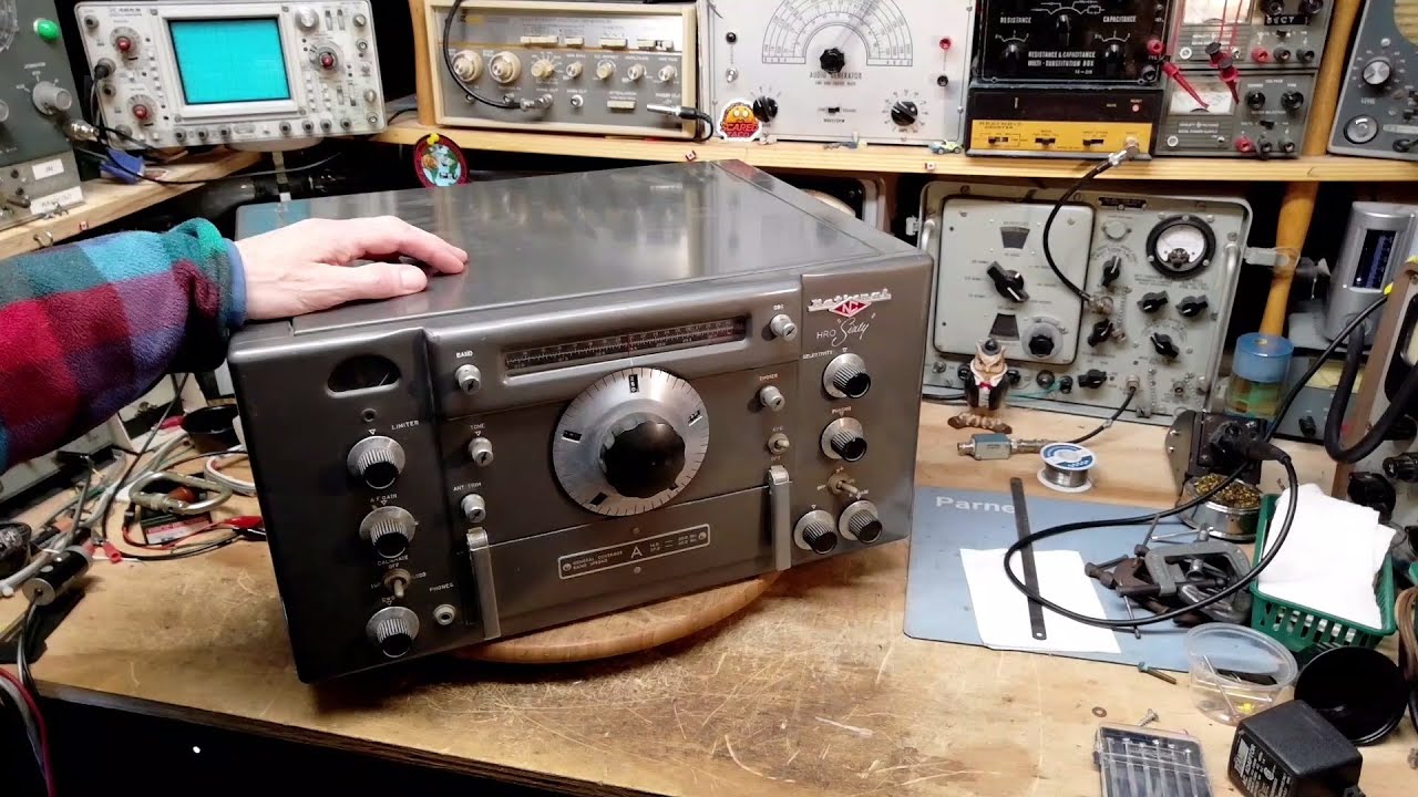 National HRO Sixty Communications Receiver Video #1 - Checkout and Power Up