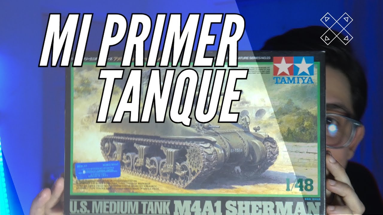 Cómo pinté mi primer TANQUE a escala - TAMIYA M4A1