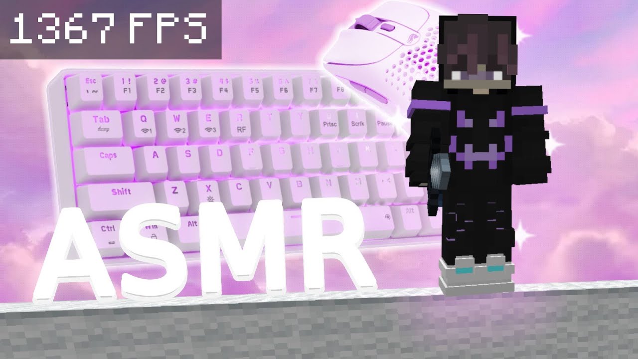 ASMR Keyboard and Mouse Sounds | BedWars | Mineberry | #bedwars #minecraft #mineberry