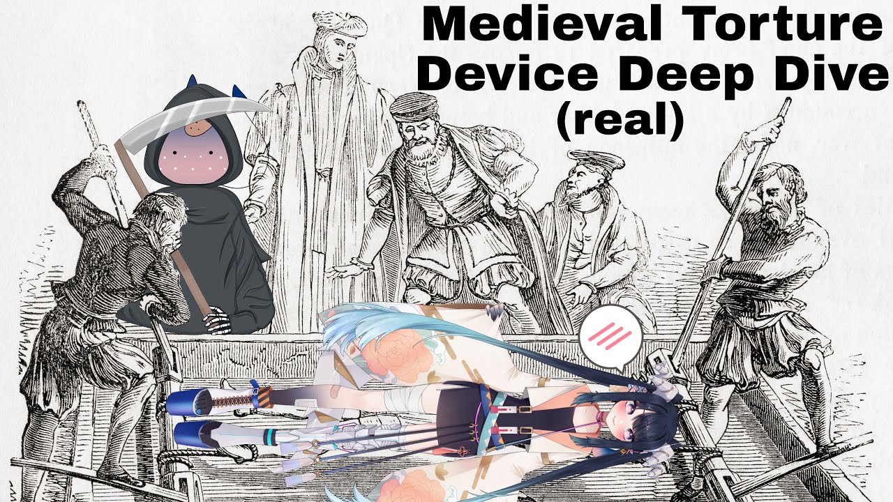 【ZATSUDAN】 medieval torture device deep dive 【ENG VTuber | Naexi Glaurwyrm】