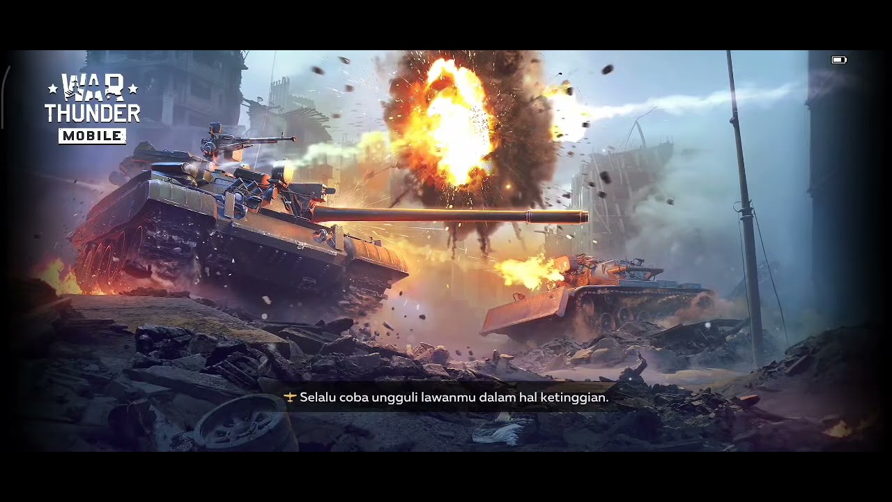 Aku main game yang ada tank perang (war thunder mobile indonesia)