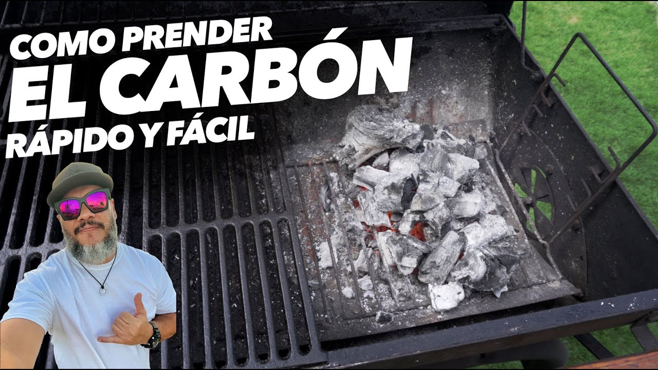 COMO PRENDER EL CARBÓN FACIL - Como encender el carbón rapidamente