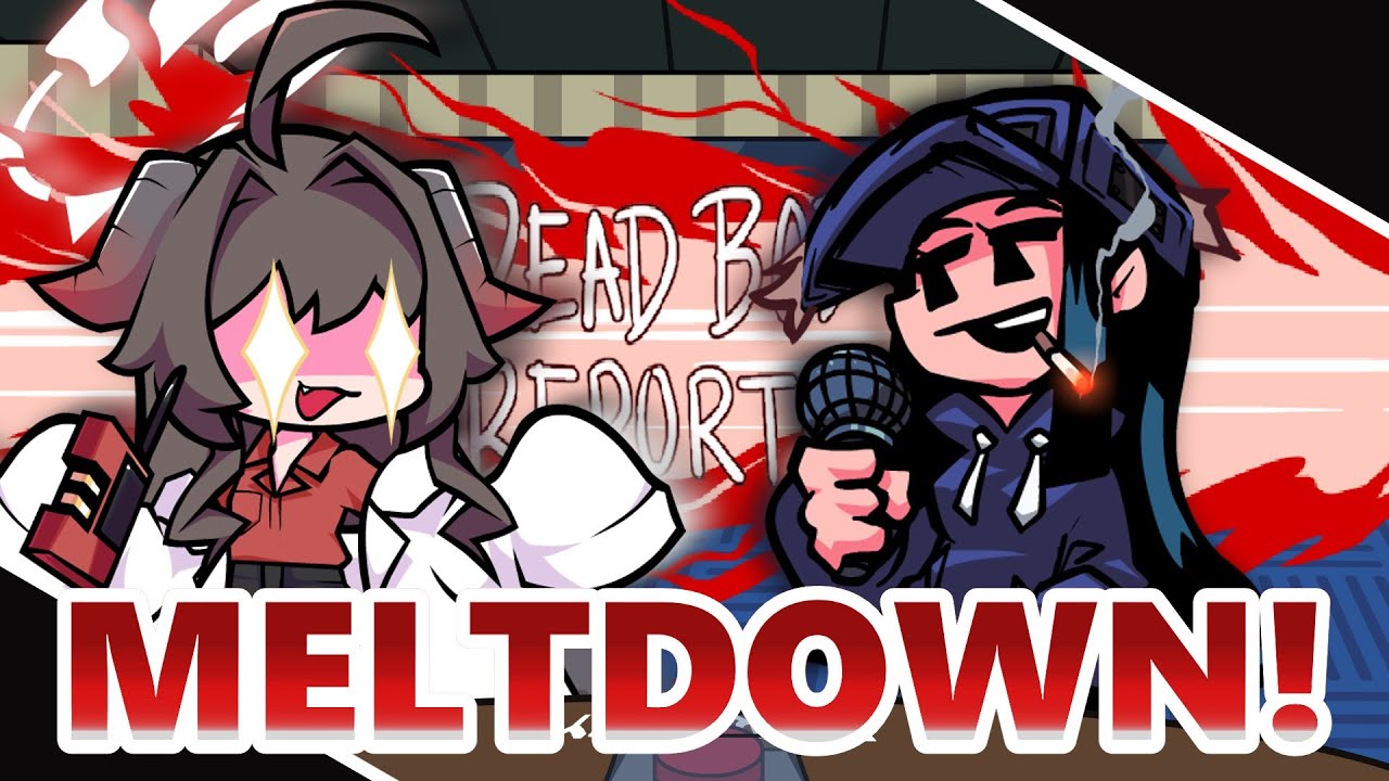 Meltdown! but Kasumi and Cassette Girl Sings it【Cover】【FNF】【Blue Archive】