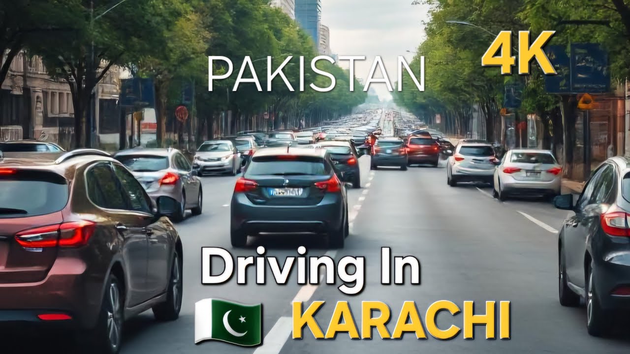 KARACHI City Drive 4K - Driving Tour Of Pakistan’s Mega City 