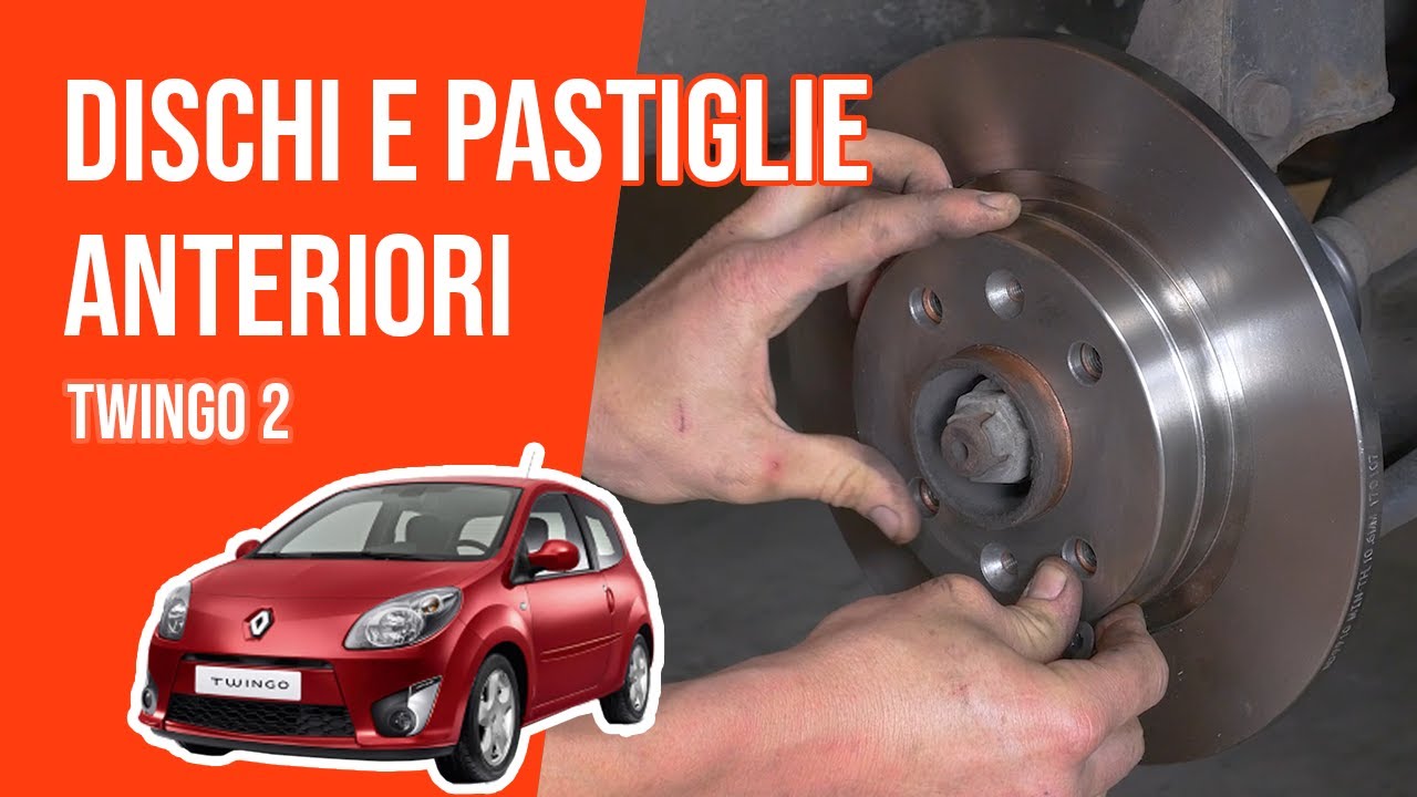 Cambio dischi e pastiglie anteriori Twingo 2 🚗