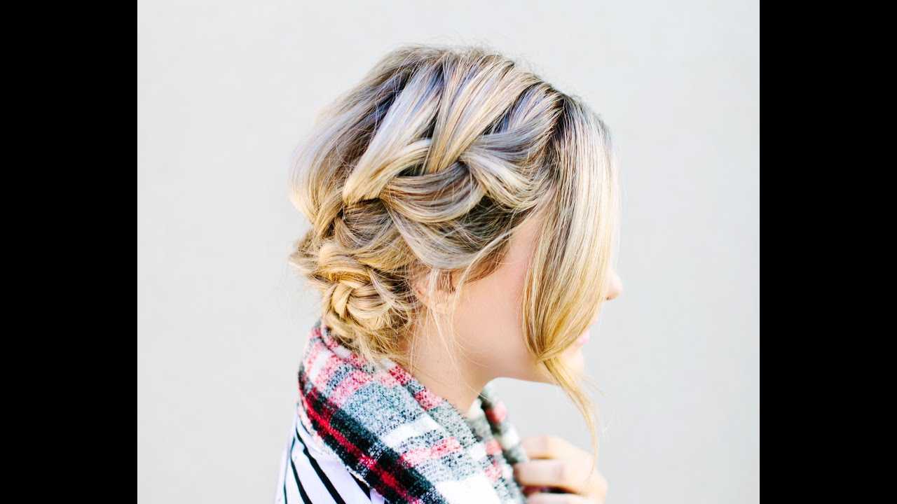 French Braided Upstyle