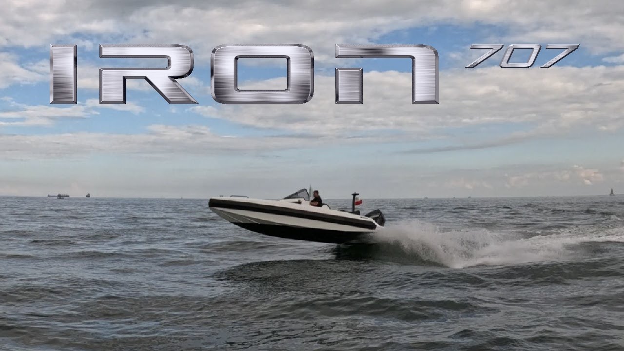 Iron 707 z Mercury 200 KM  Polboat Yachting Festival Gdynia. Motor&oacute;wka do kupienia w MBOATS