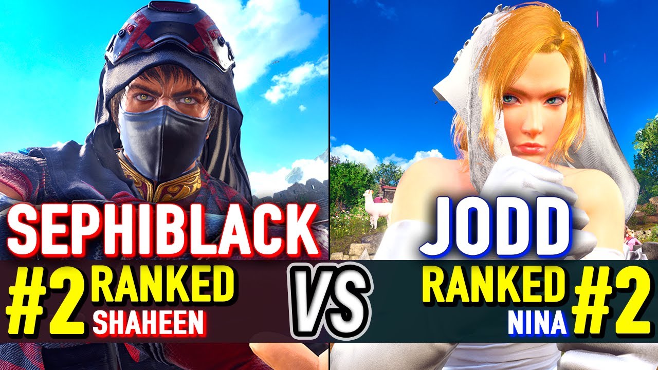 T8 🔥 SEPHIBLACK (#2 Ranked Shaheen) vs JODD (#2 Ranked Nina) 🔥 Tekken 8 High Level Gameplay