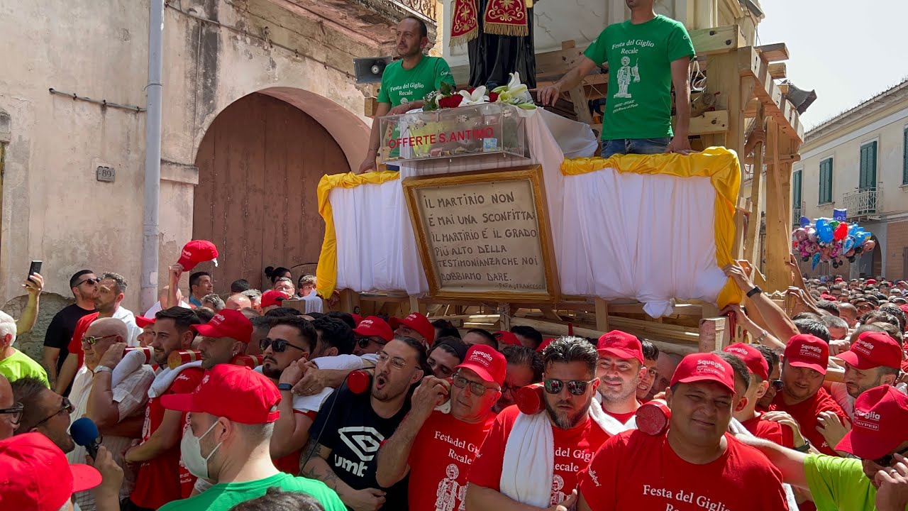 RECALE 2022 - PROCESSIONE DEL GIGLIO