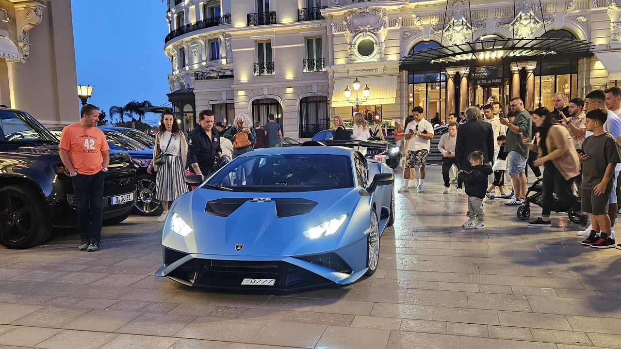AMAZING SUPERCARS MONACO 2024 - VALKYRIE LAFERRARI MC20 VEYRON 918 SPYDER STO #carspotting #luxury