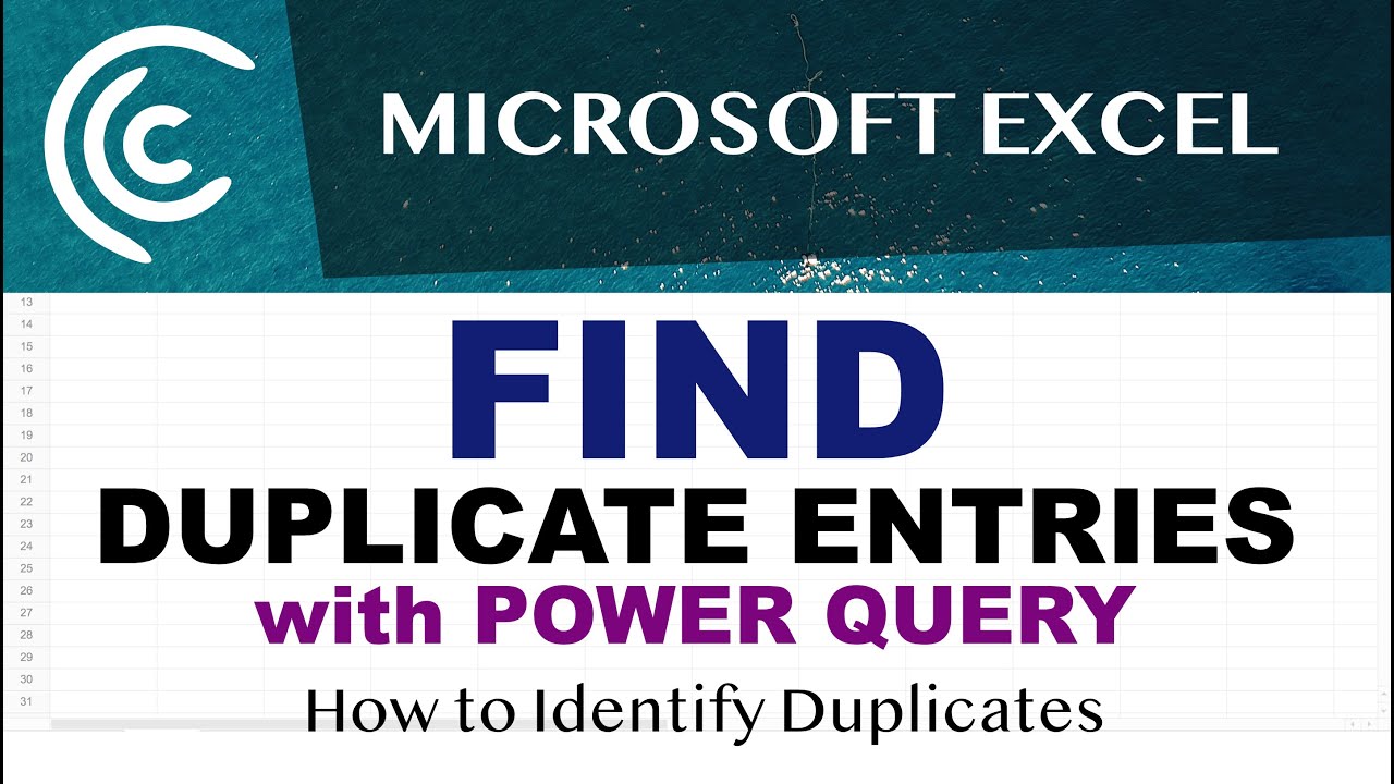 Найти повторяющиеся записи в Excel — Power Query