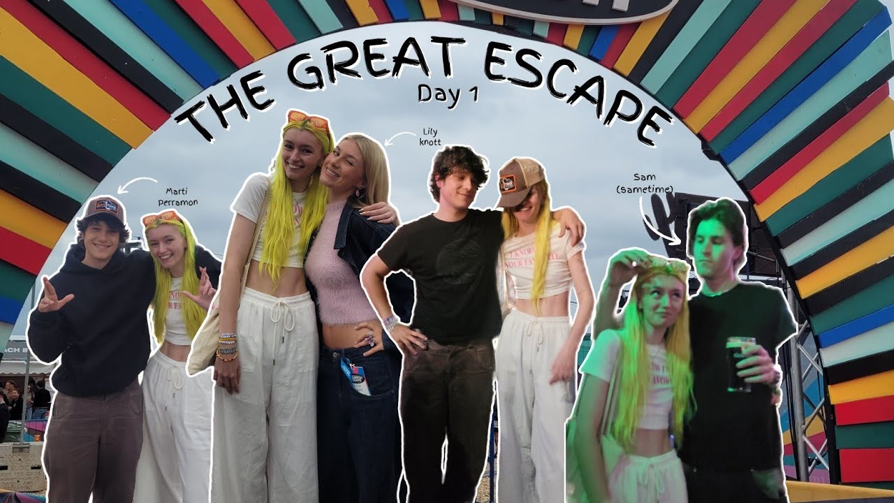 THE GREAT ESCAPE (Day 1) | Jack Dean, Marti Perramon, Nxdia, Finnian James and Sametime!