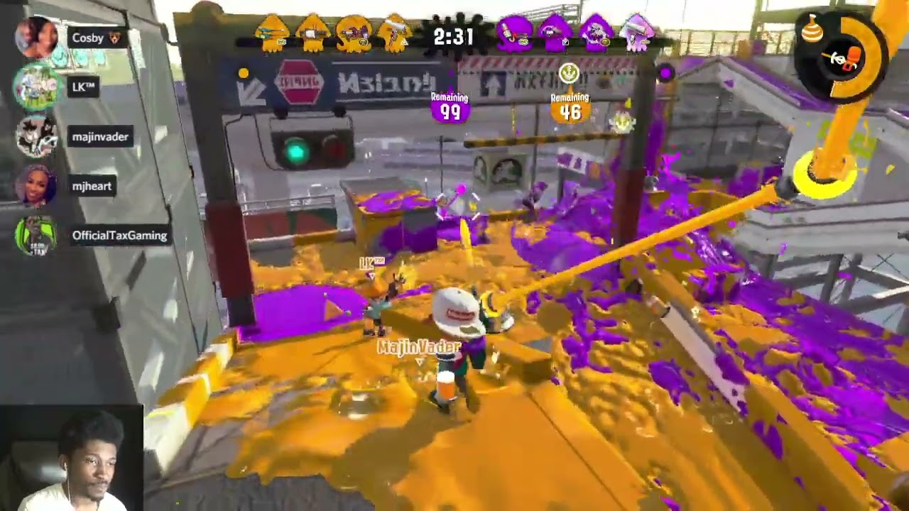 WHERE DO YOU THINK YOU'RE GOING???? // Splatoon 2 Rainmaker League Gameplay 2022