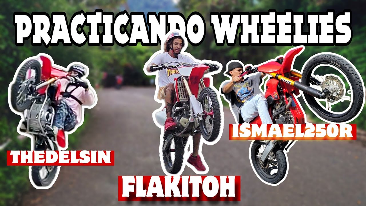 ❗❗PRACTICANDO WHEELIES❗❗| @FlakitohVideo Y @TheDelsin