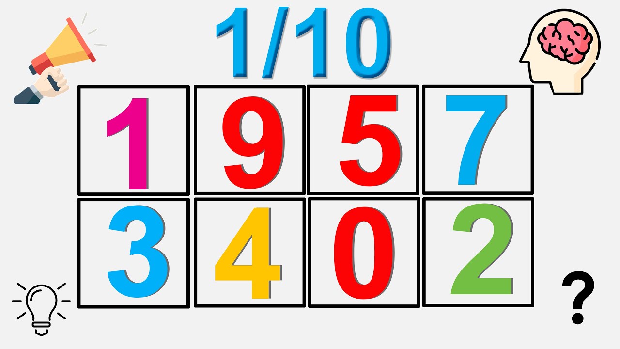 Say The Number On Beat. LEVEL 1-10 Easy to Hard
