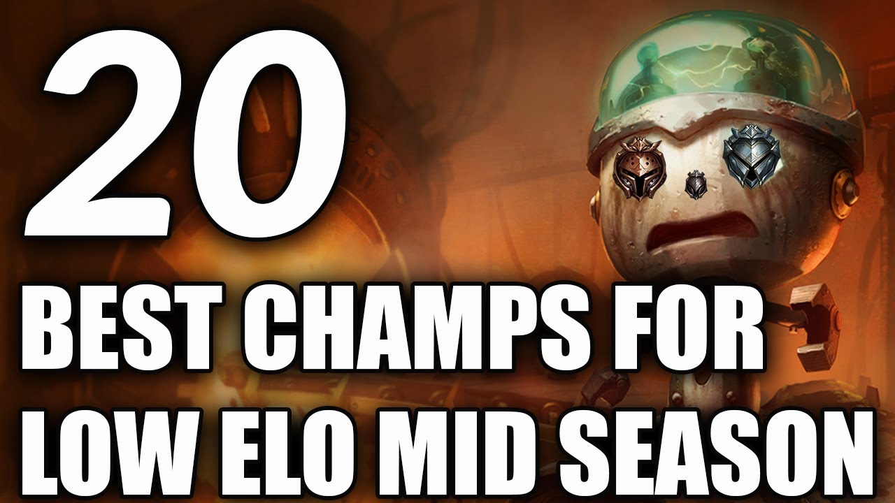 God Tier/S Tier Champs For Low Elo Season 9 Mid Season Update ~ League of Legends