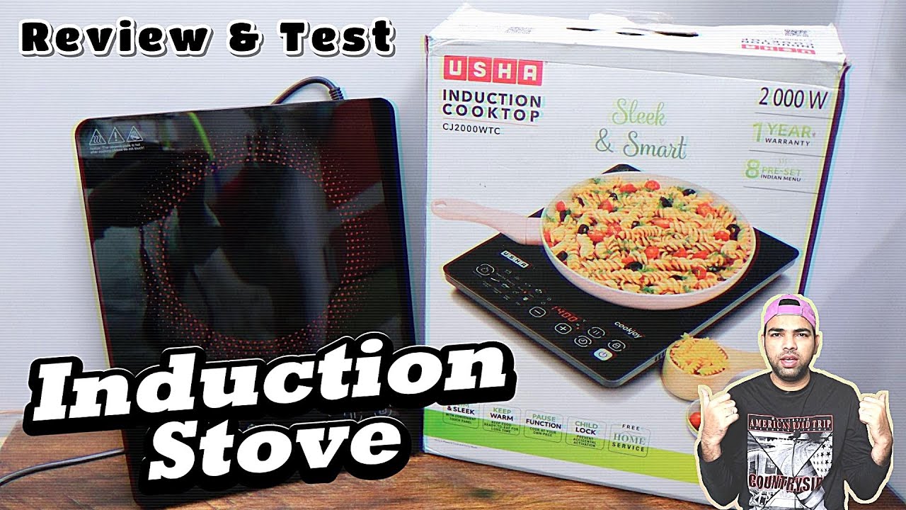 Induction Stove Cooker | USHA Induction Cooktop 2000 W Review | Cooker | Stove | CJ2000WTC Hindi