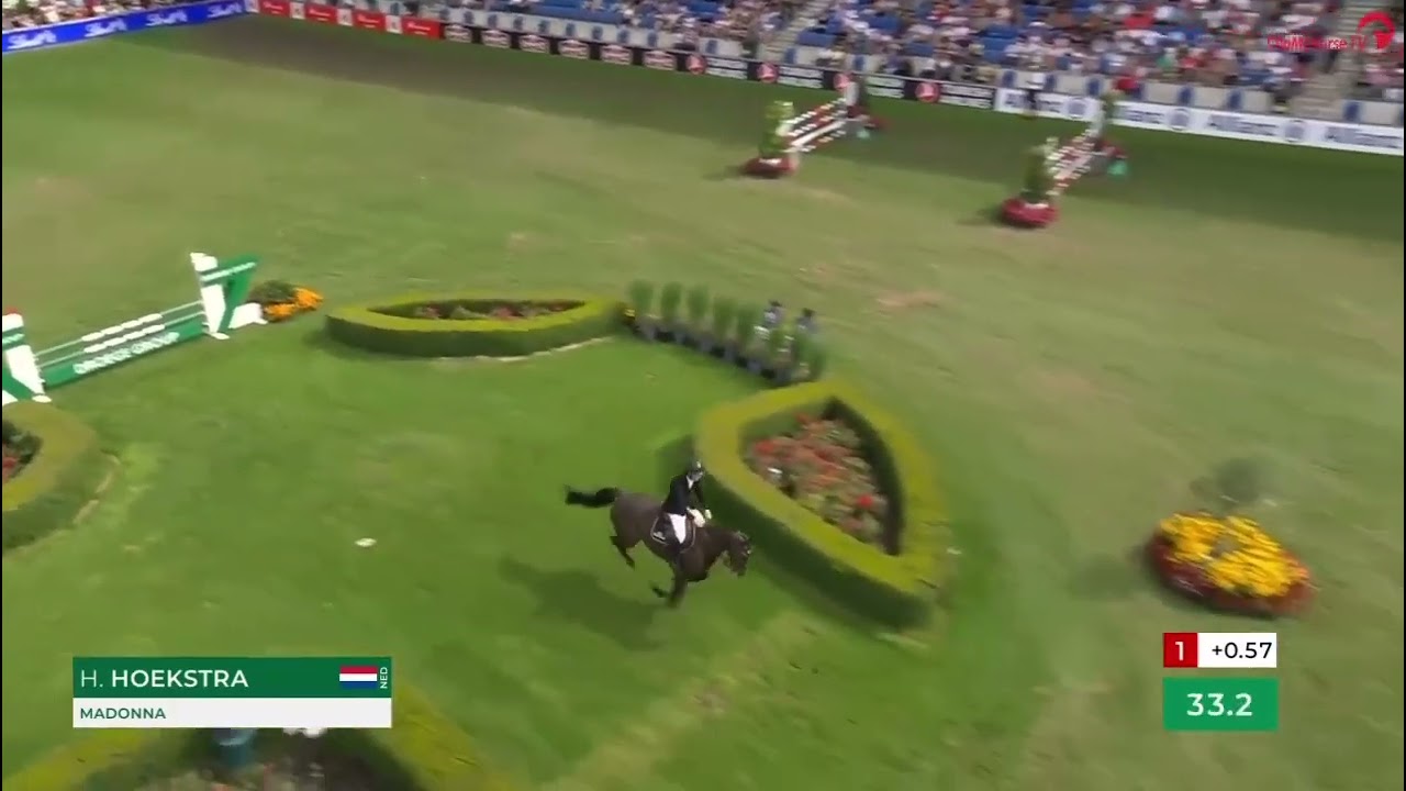 Madonna (APARDI) et Hessel Hoekstra - 1m45 CSIO5* Aix La Chapelle 2e place