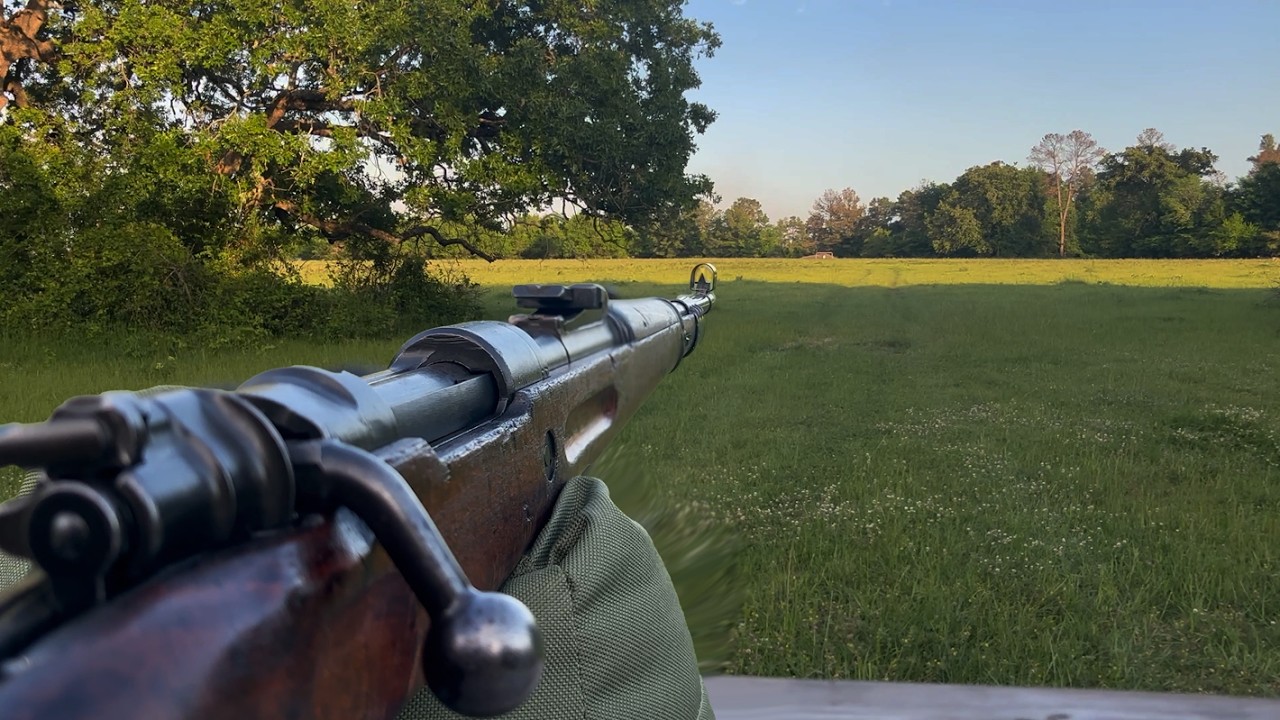 Mauser Kar98k shooting 200 yards