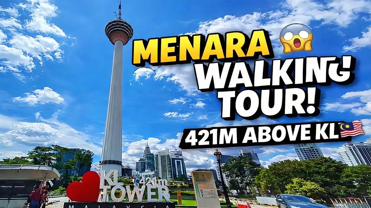 😱 421M Above Kuala Lumpur… I Was Shocked! | Menara KL Walking Tour 🇲🇾