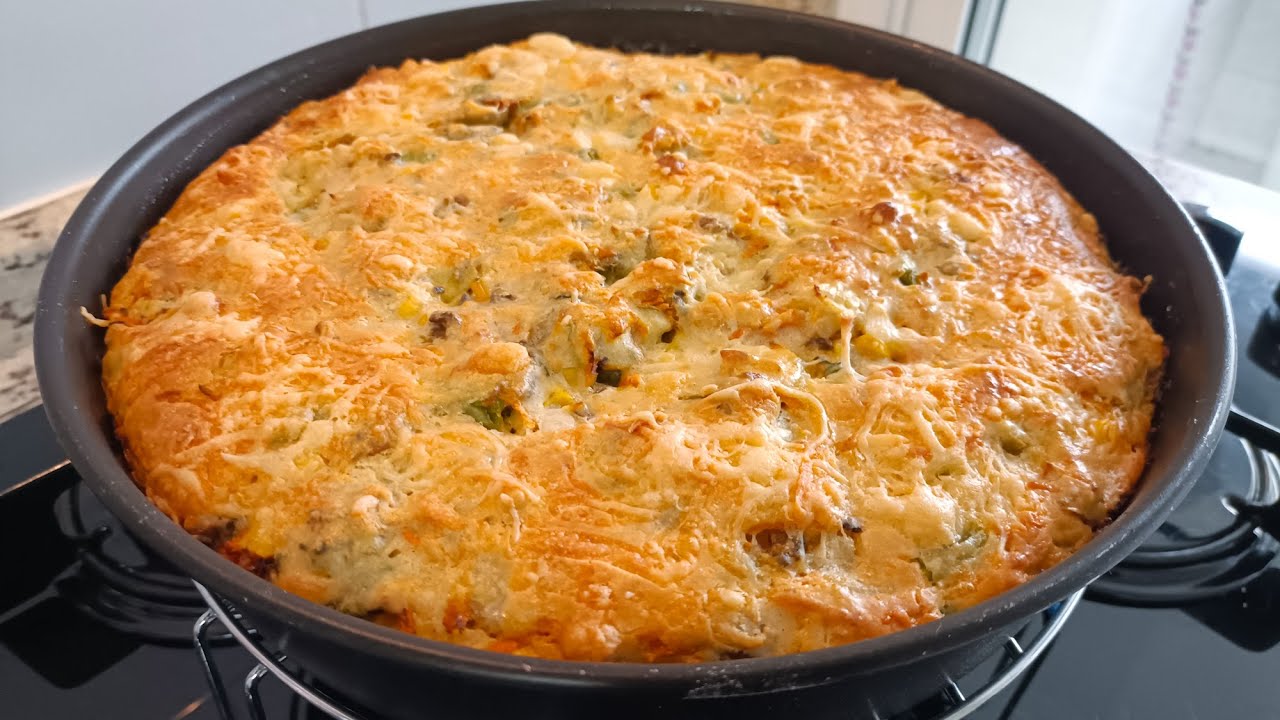 TORTA DE SARDINHA DE LIQUIDIFICADOR | RECEITA SIMPLES E FÁCIL PARA O DIA A DIA