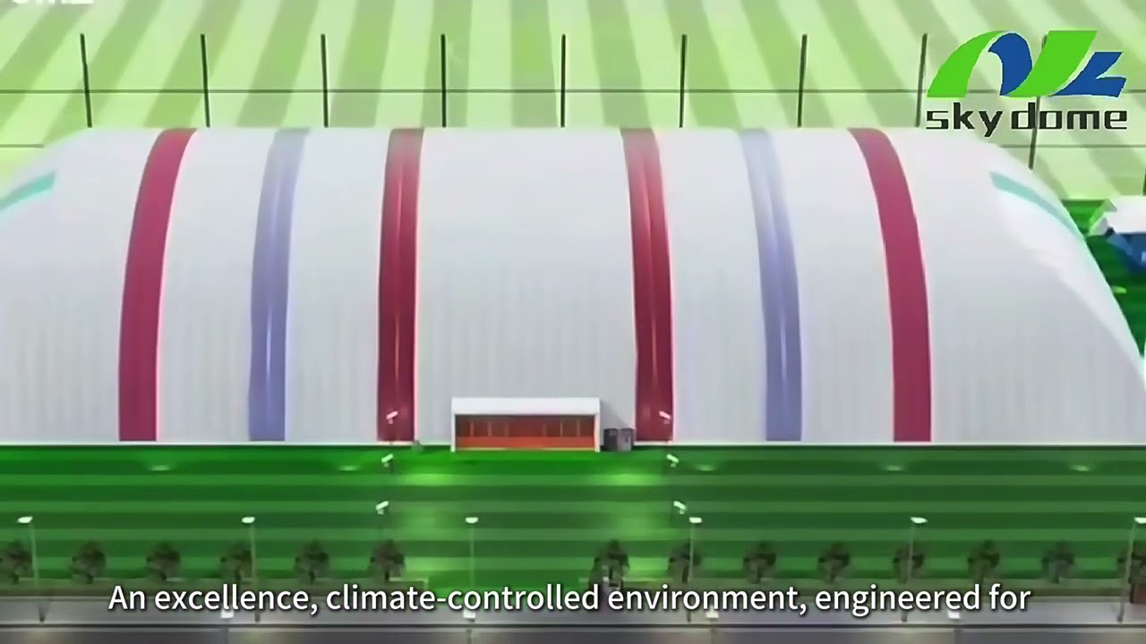 Fast-install Air-Supported Structures