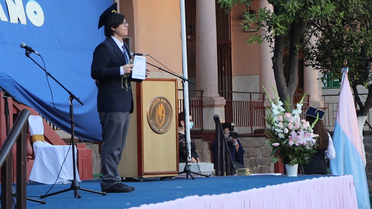 Graduación Agustín Fuenzalida Vergara 2020 4°B