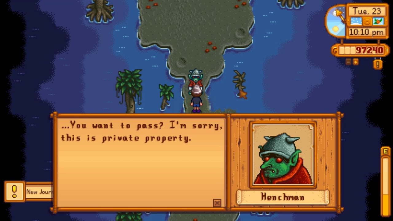 Stardew Valley Winter Y1D23 Gameplay