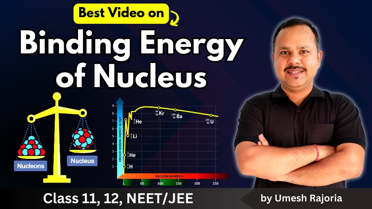 3. Binding Energy of Nucleus | Binding Energy Curve | Nuclei | 12th Physics #neet #umeshrajoria