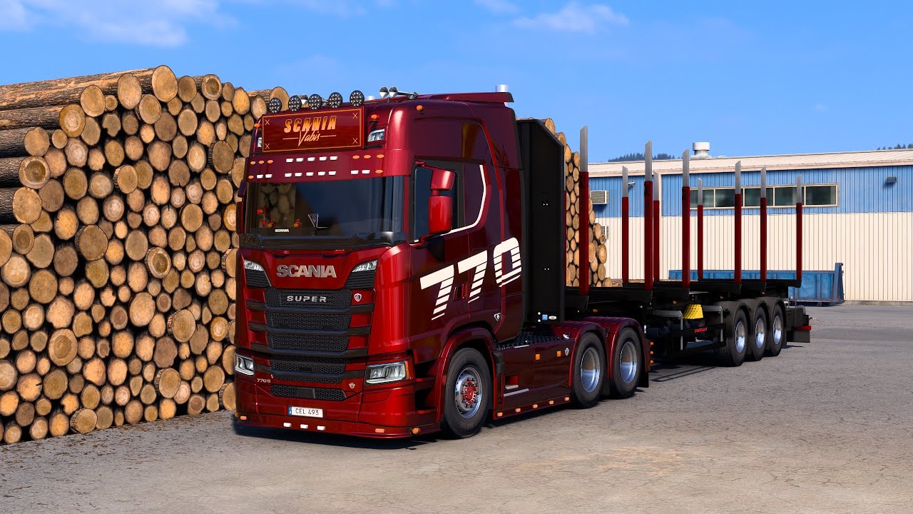 Euro Truck Simulator 2 - Scania S770 Nordic Horizons Gameplay - No Commentary
