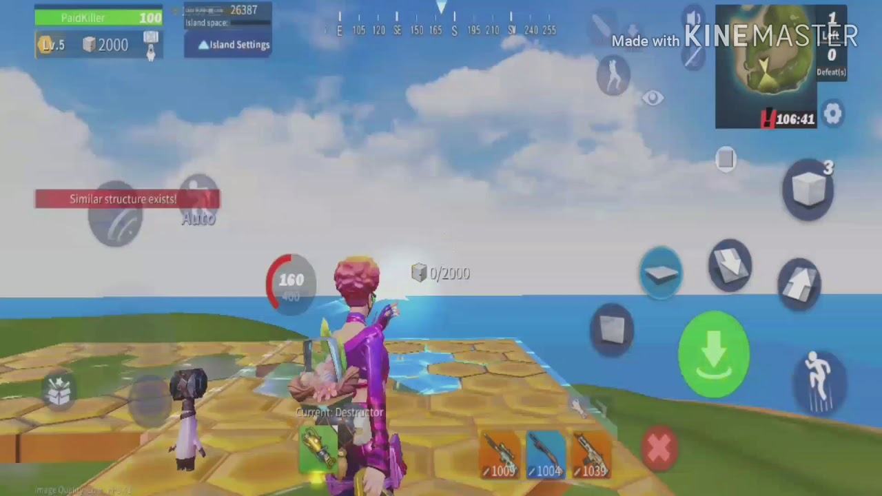 3 minutes and 26 seconds of Building and Editing(Creative Destruction)