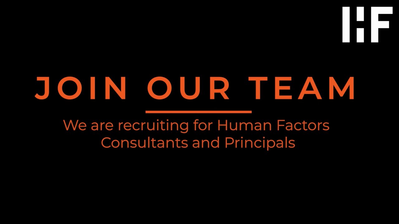 Why Should You Work for Integrated Human Factors (IHF)?