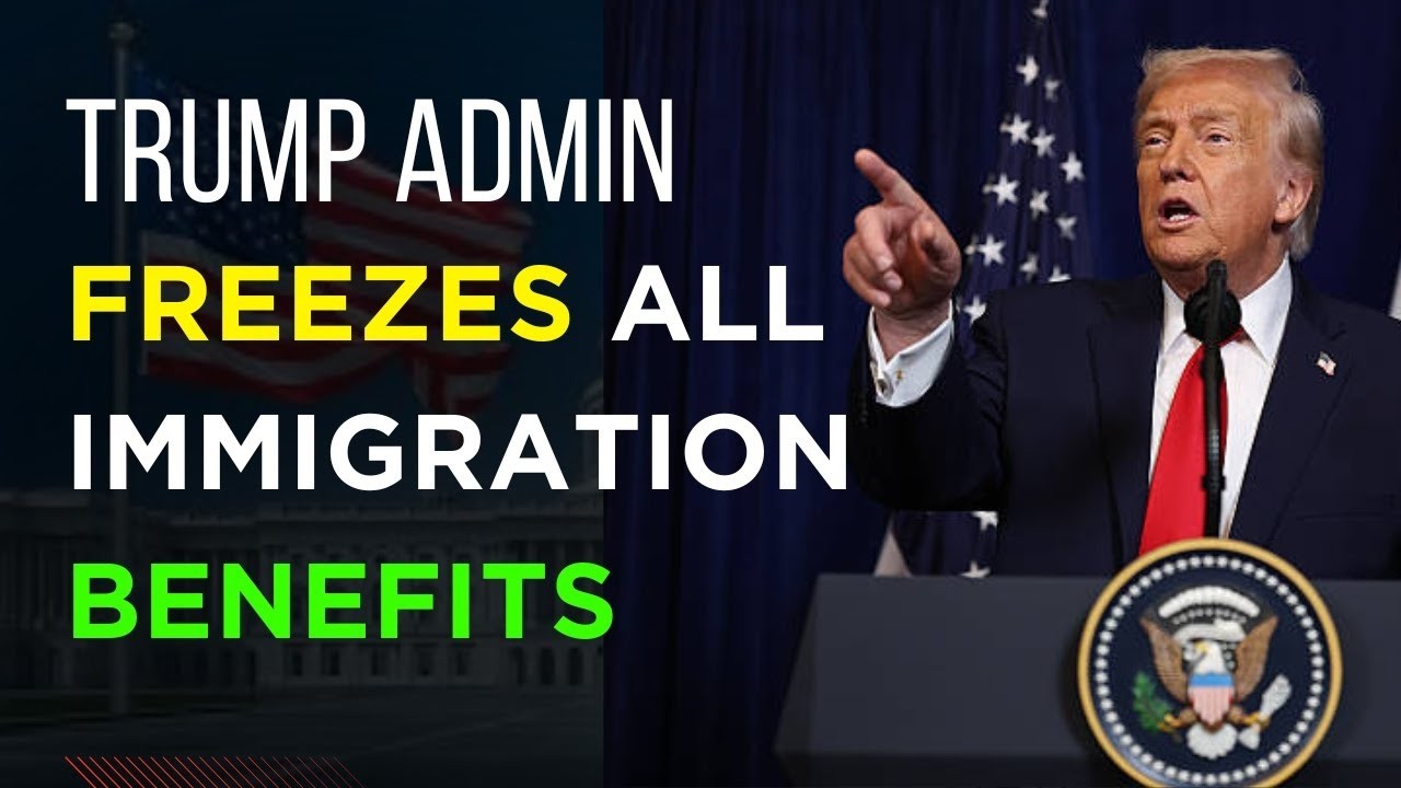 Trump Admin FREEZES All Immigration Benefits - Who's Affected? (2026)