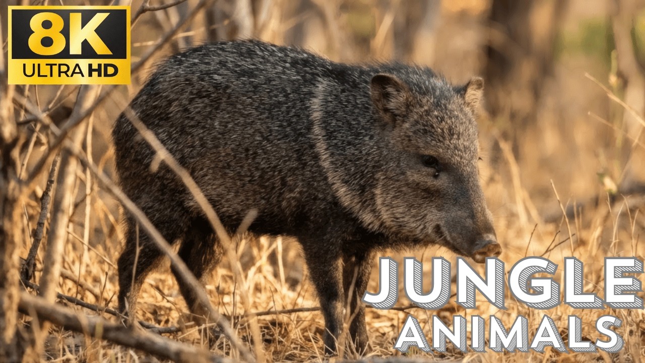 8K Wildlife World – Stunning Wild Animals in Ultra HD