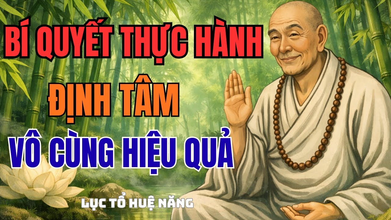 Bí Quyết Thực Hành Định Tâm Hiệu Quả – Giữ Tâm Không Động Giữa Đời Loạn | Dấu Chân Tĩnh Tâm