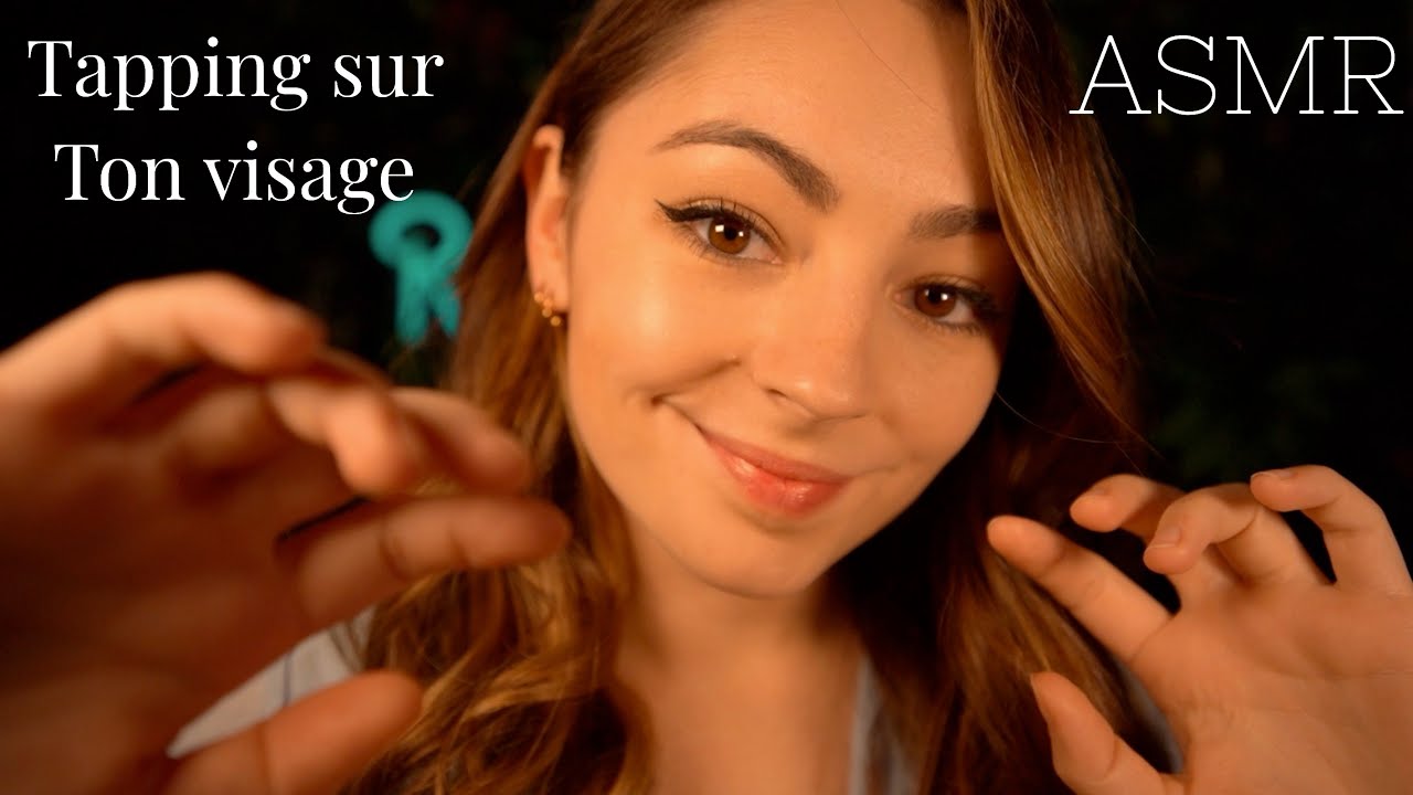 ♡ ASMR  -  Doux Tapping sur ton Visage ♡