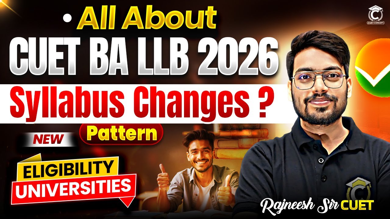 Everything About CUET BA LLB 2026🤩 | CUET BA LLB New Syllabus, Eligibility Criteria, Universities✅