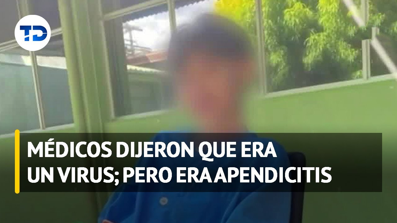 Dolor de estómago pudo costarle la vida a menor